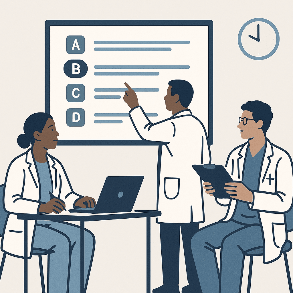 Board-exam mastery for busy physicians & IMGs (US, 2025): evidence-based strategies + AI tooling (incl. iatroX US Q-bank)