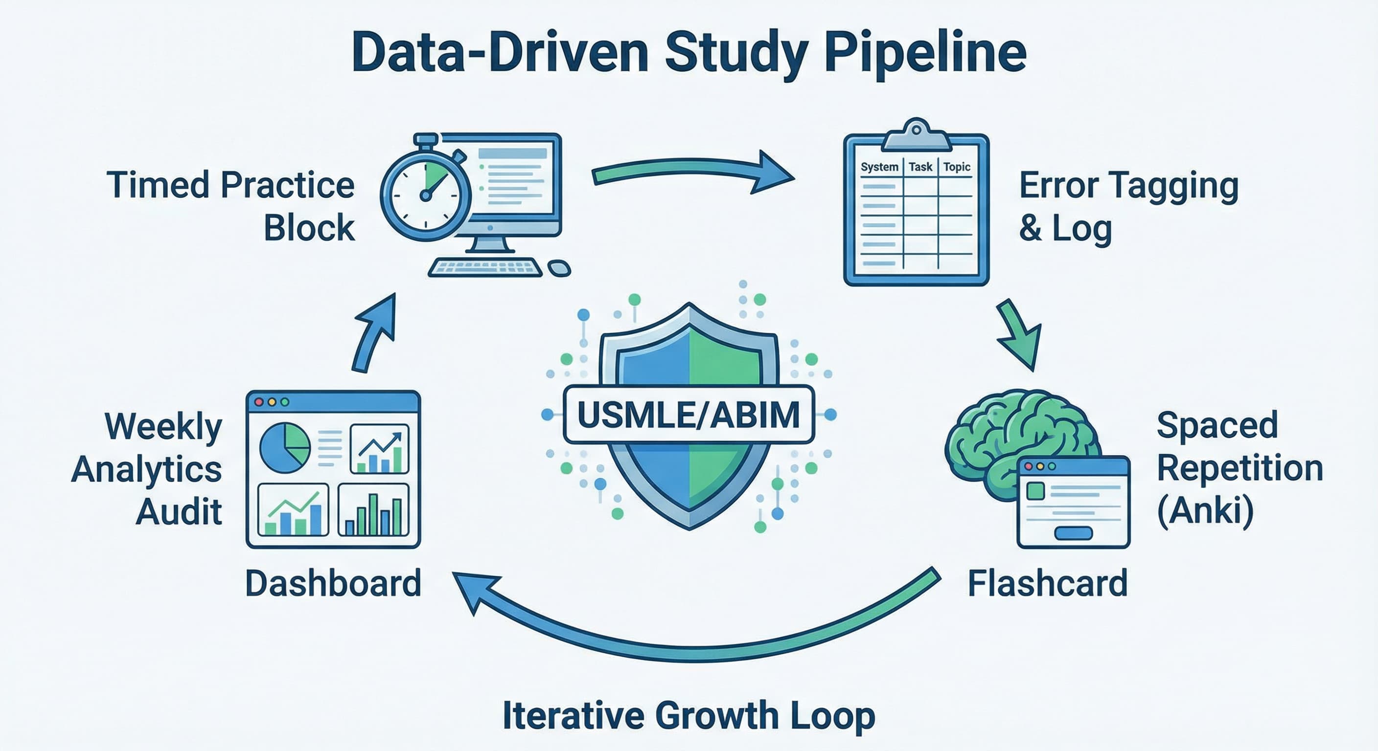 The data-driven study room: how to use Anki, iatroX, and analytics together